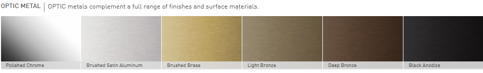 halcon optic metal options