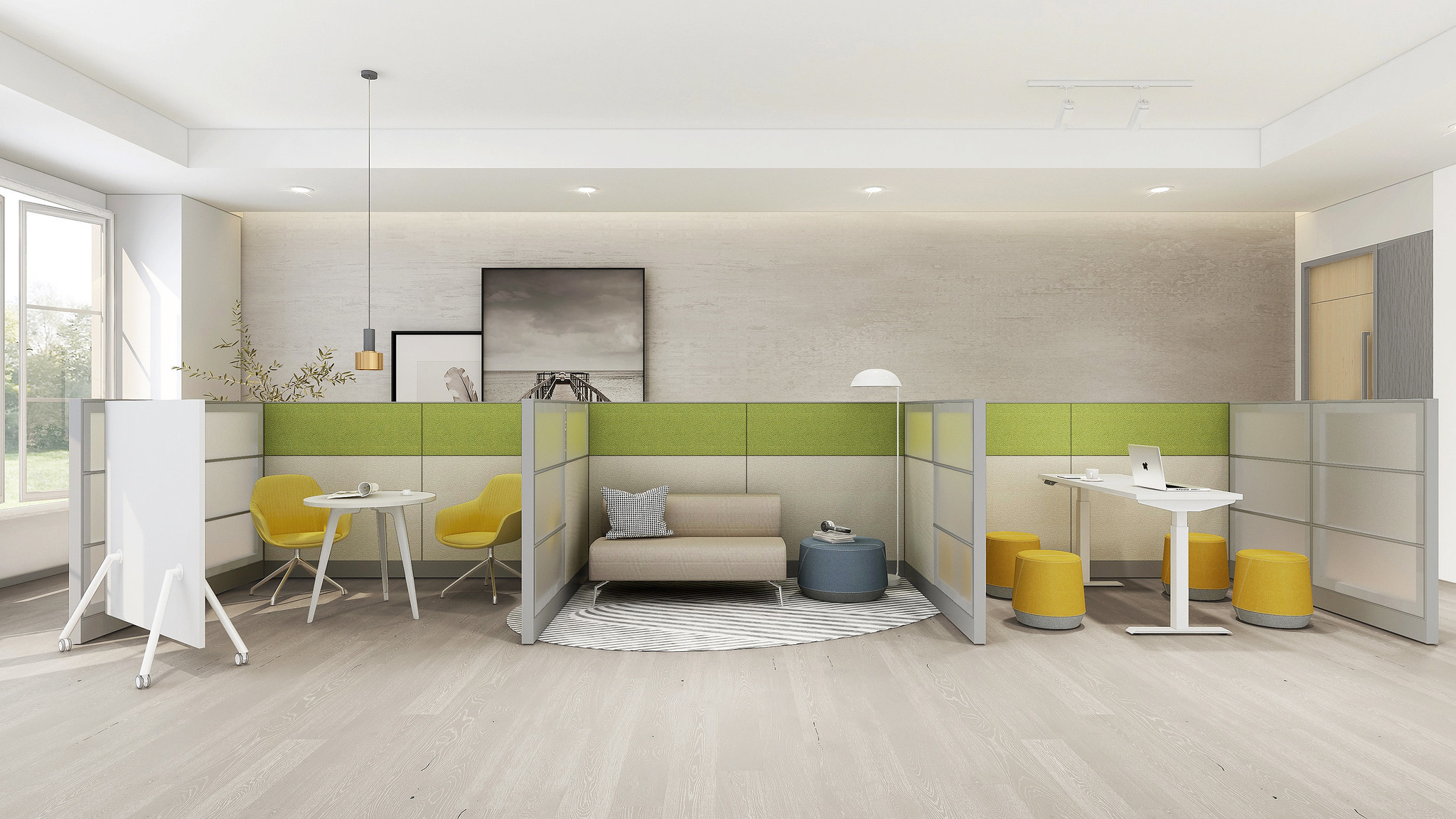 friant office cubicles - interra series