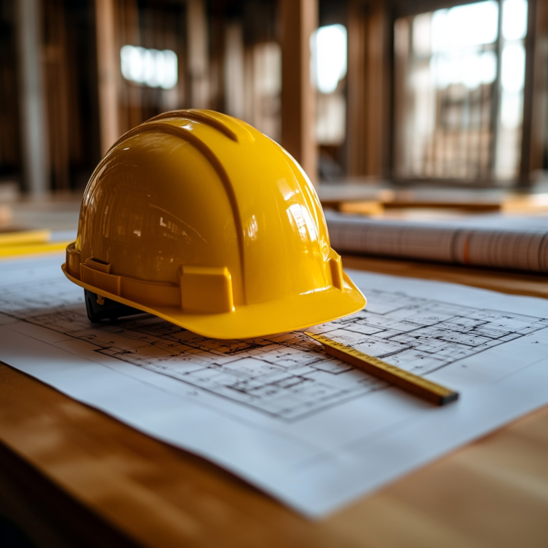 Office under construction